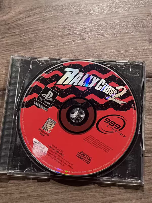 Rally Cross 2 (Sony Playstation 1, 1998) NO MANUAL / ARTWORK