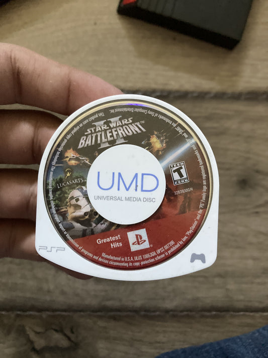 Star Wars Battlefront II 2 (Sony PSP, 2005) DISC ONLY