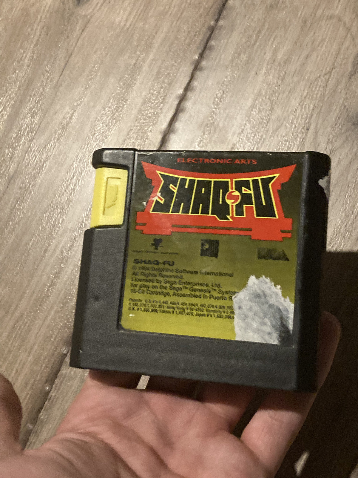 Shaq Fu (Sega Genesis, 1994) CART ONLY