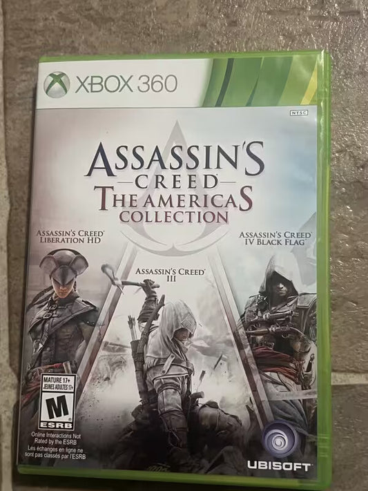 Assassins Creed: The Americas Collection (Microsoft Xbox 360, 2014) CIB COMPLETE