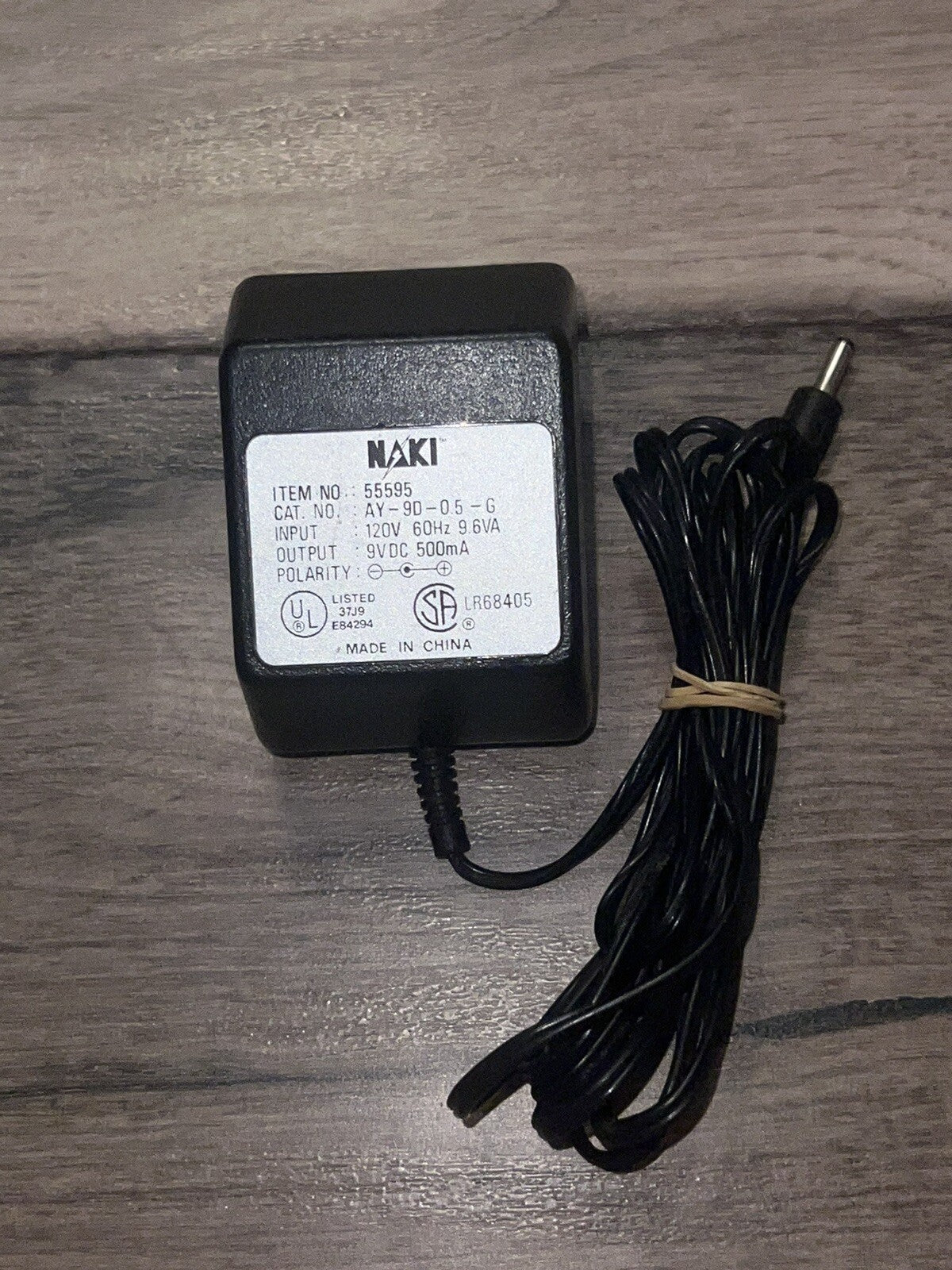 NAKI AC Adapter Model 55595 Power Supply