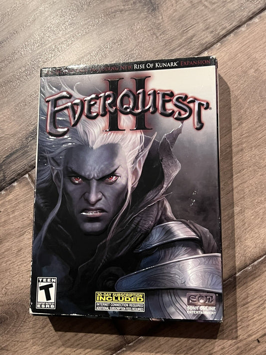 Everquest II: Rise Of Kunark PC Game Win 2000/XP/Vista New & Sealed Retail Box