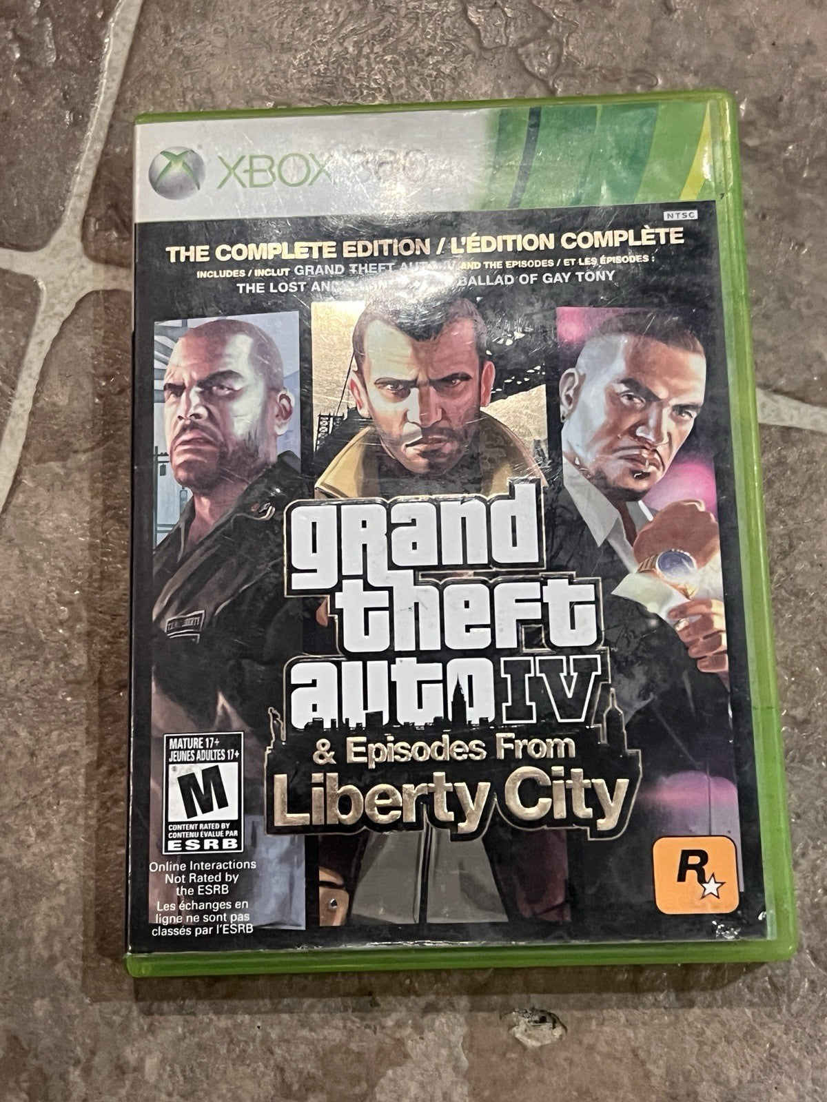 Grand Theft Auto IV & Episodes From Liberty City Xbox 360 MISSING DISC