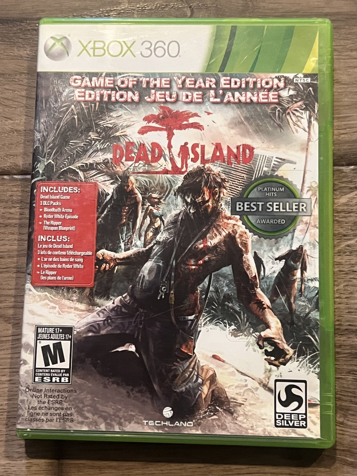 Dead Island: Game of the Year (Microsoft Xbox 360, 2012) CIB COMPLETE