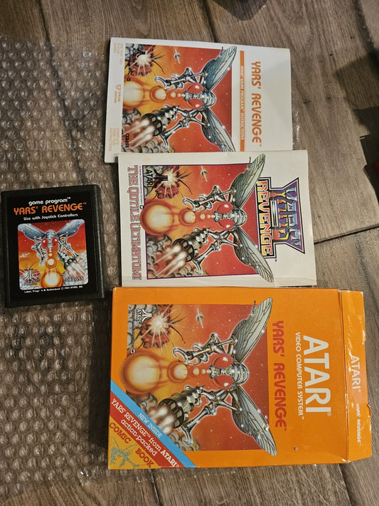 Yars' Revenge (Atari 2600, 1981) CIB COMPLETE