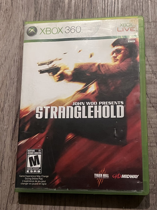 Stranglehold: With Bonus Disc (Microsoft Xbox 360, 2007) CIB COMPLETE