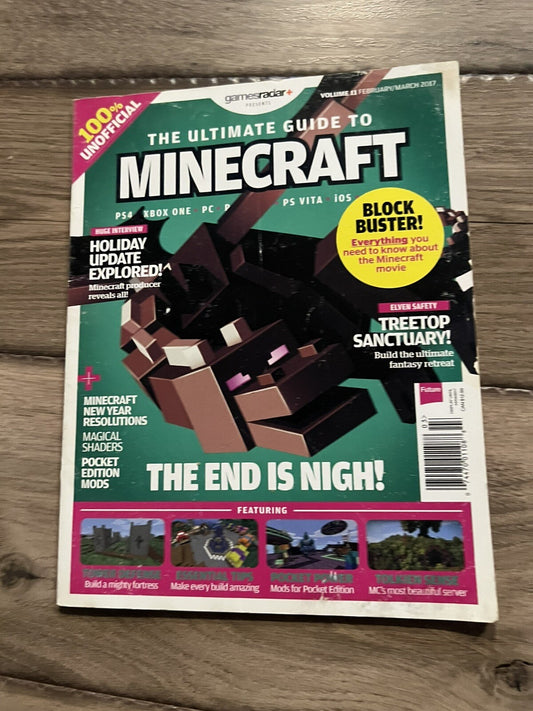 The Ultimate Guide To Minecraft Magazine Vol.16 Jan 2017 The End Is Nigh