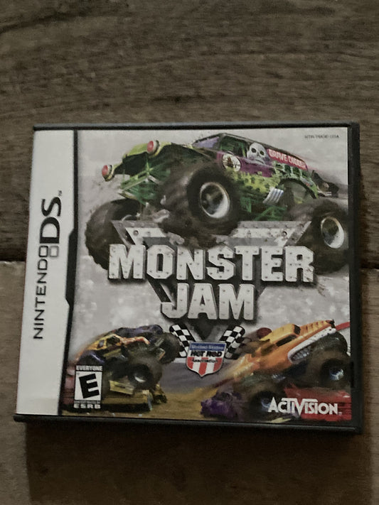 Monster Jam (Nintendo DS, 2007) CIB COMPLETE