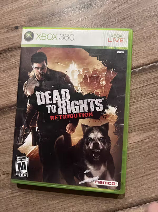 Dead to Rights: Retribution (Microsoft Xbox 360, 2010) CIB