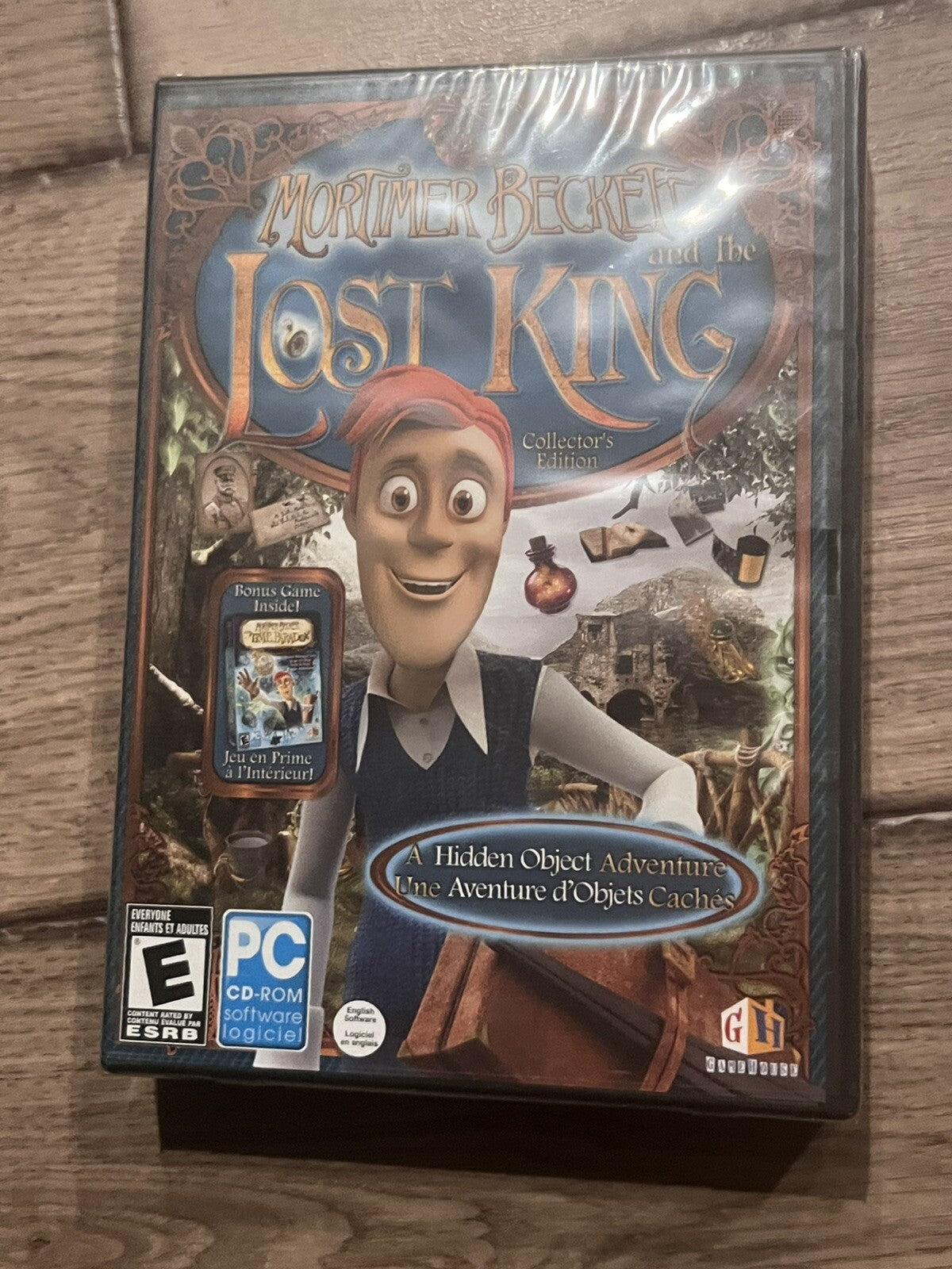 Encore Mortimer Beckett and the Lost King Video Game (PC CD-ROM, 2009) NEW