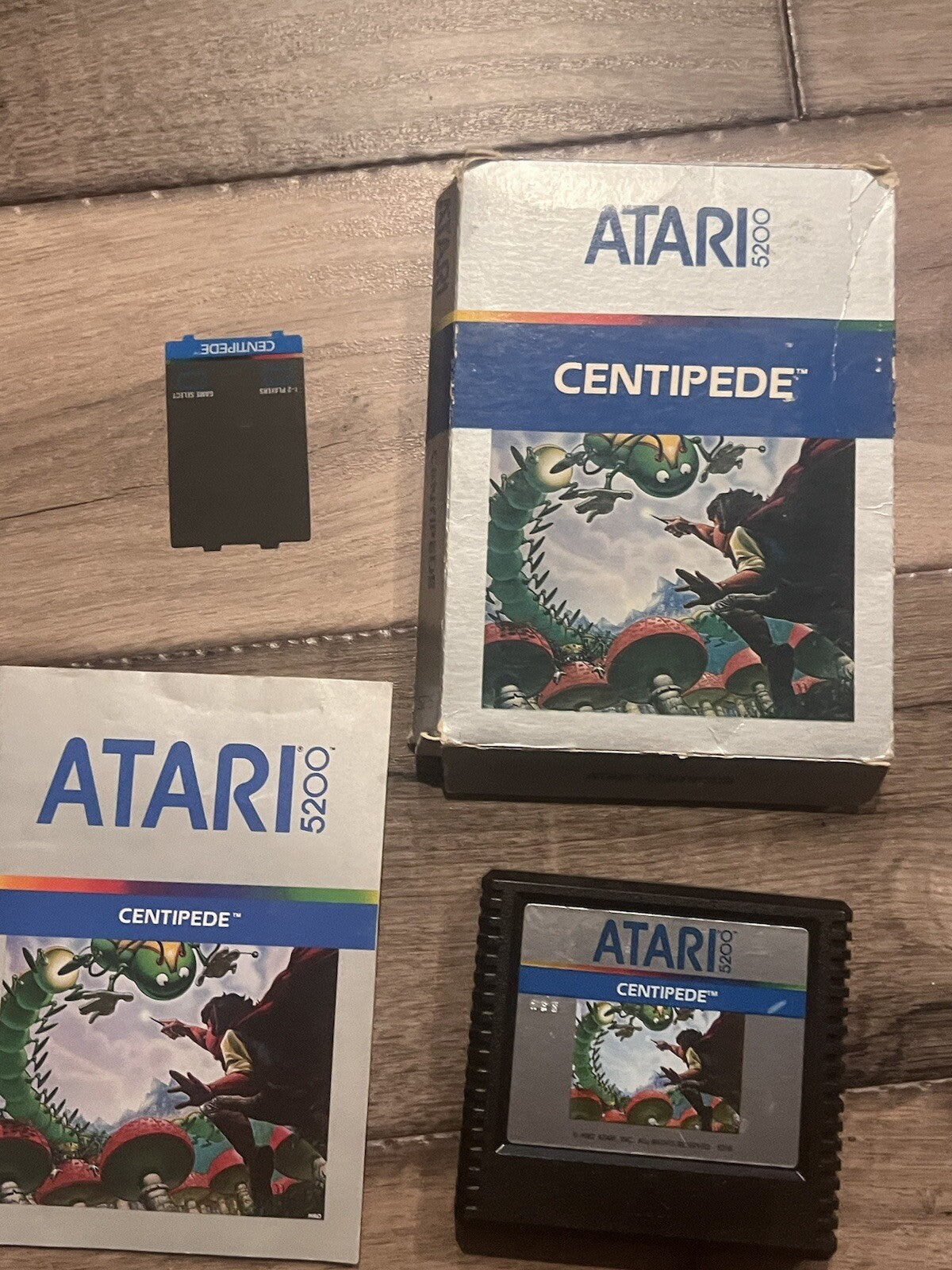 Centipede (Atari 5200, 1982) CIB COMPLETE IN BOX