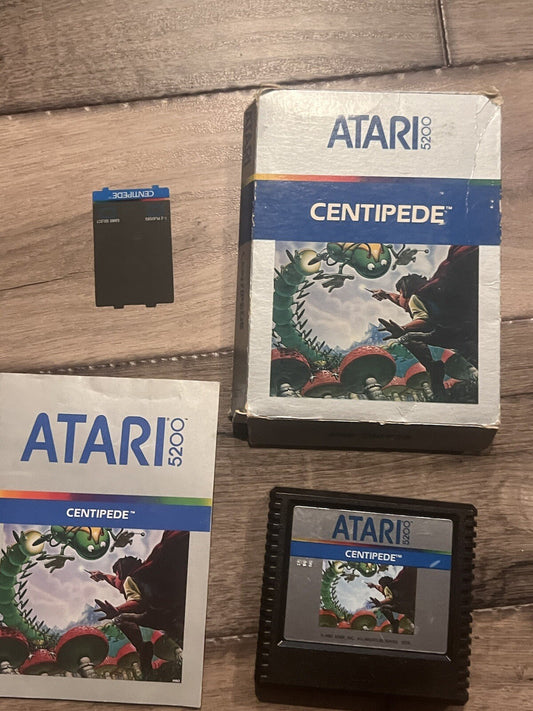 Centipede (Atari 5200, 1982) CIB COMPLETE IN BOX