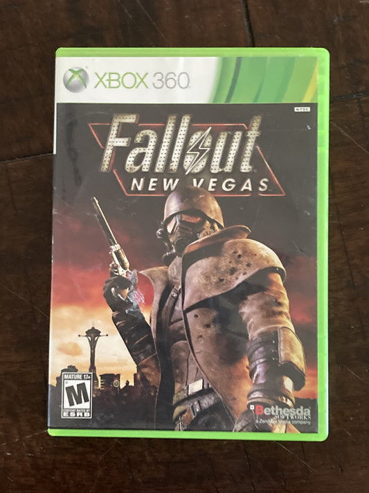 Fallout: New Vegas (Microsoft Xbox 360, 2010) NO MANUAL