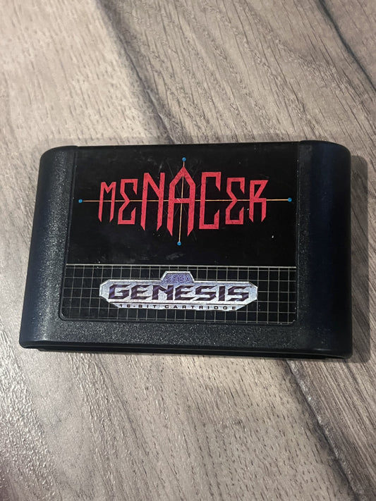 Menacer: 6-Game Cartridge (Sega Genesis, 1992) CART ONLY