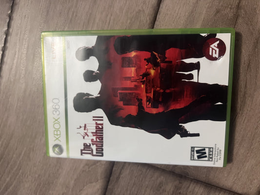The Godfather II (Microsoft Xbox 360, 2009) CIB COMPLETE