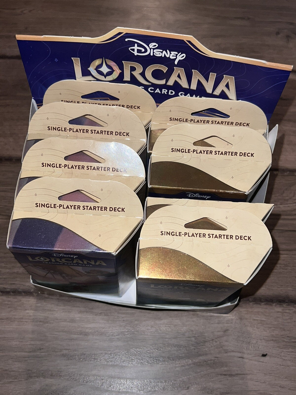 Disney Lorcana Into the Inklands Starter Deck Box- Factory Sealed 8 packs