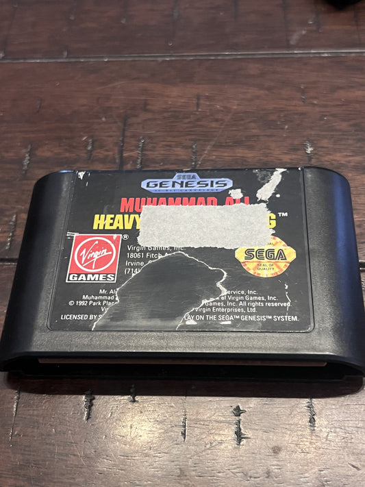 Muhammad Ali Heavyweight Boxing (Sega Genesis, 1992) CART ONLY