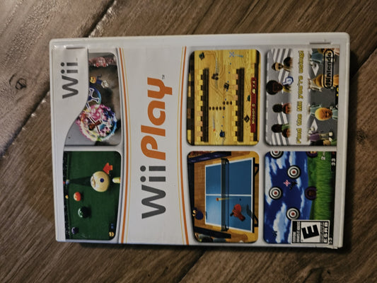 Wii Play (Nintendo Wii, 2007) CIB COMPLETE