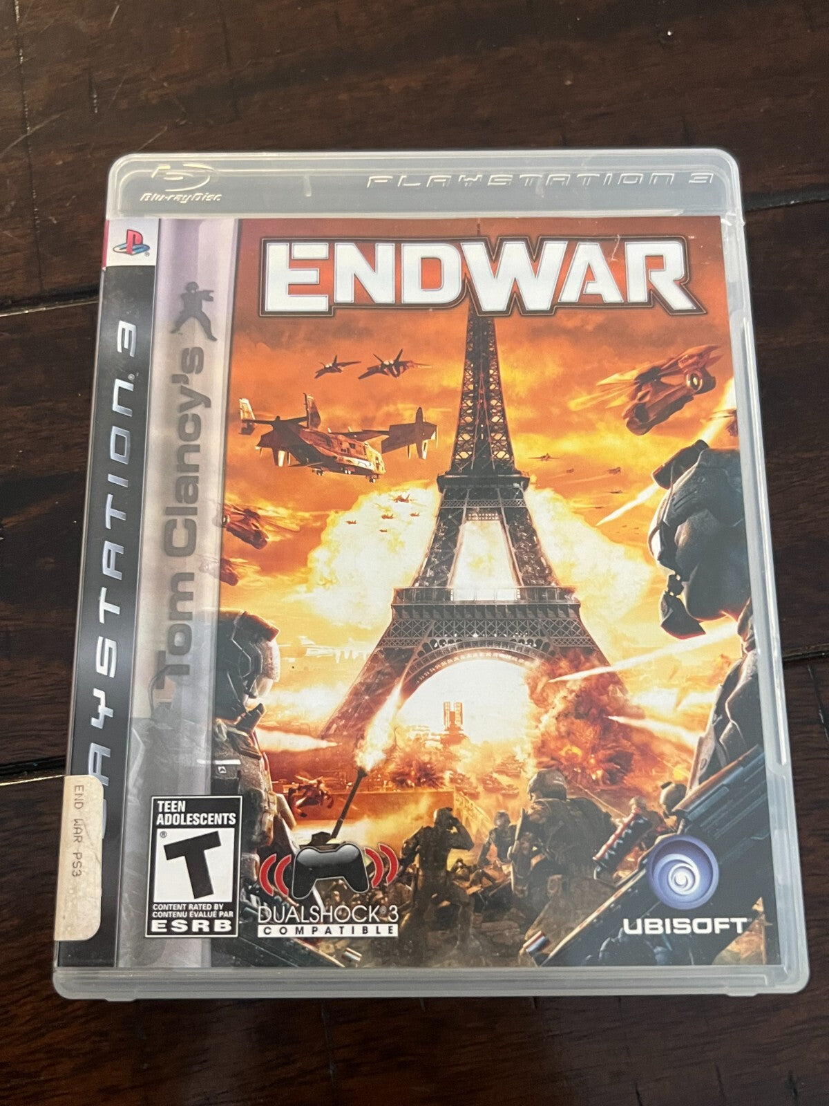Tom Clancy's EndWar (Sony PlayStation 3, 2008) NO MANUAL