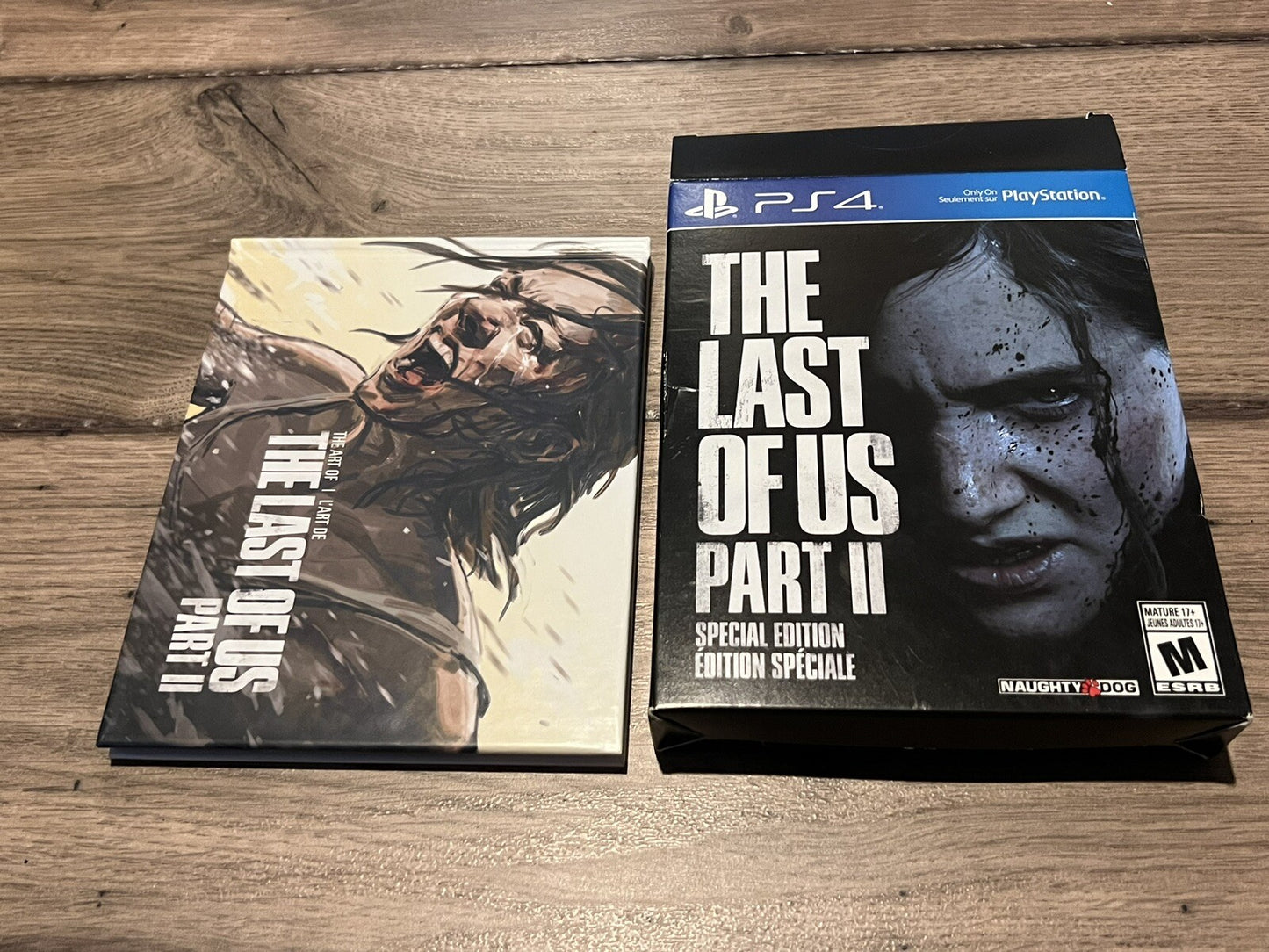 The Last of Us Part II Special Edition NO GAME BOX AND ART BOOK ONLY