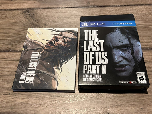 The Last of Us Part II Special Edition NO GAME BOX AND ART BOOK ONLY