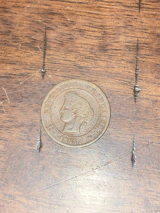 France 1883-A 5 Centimes