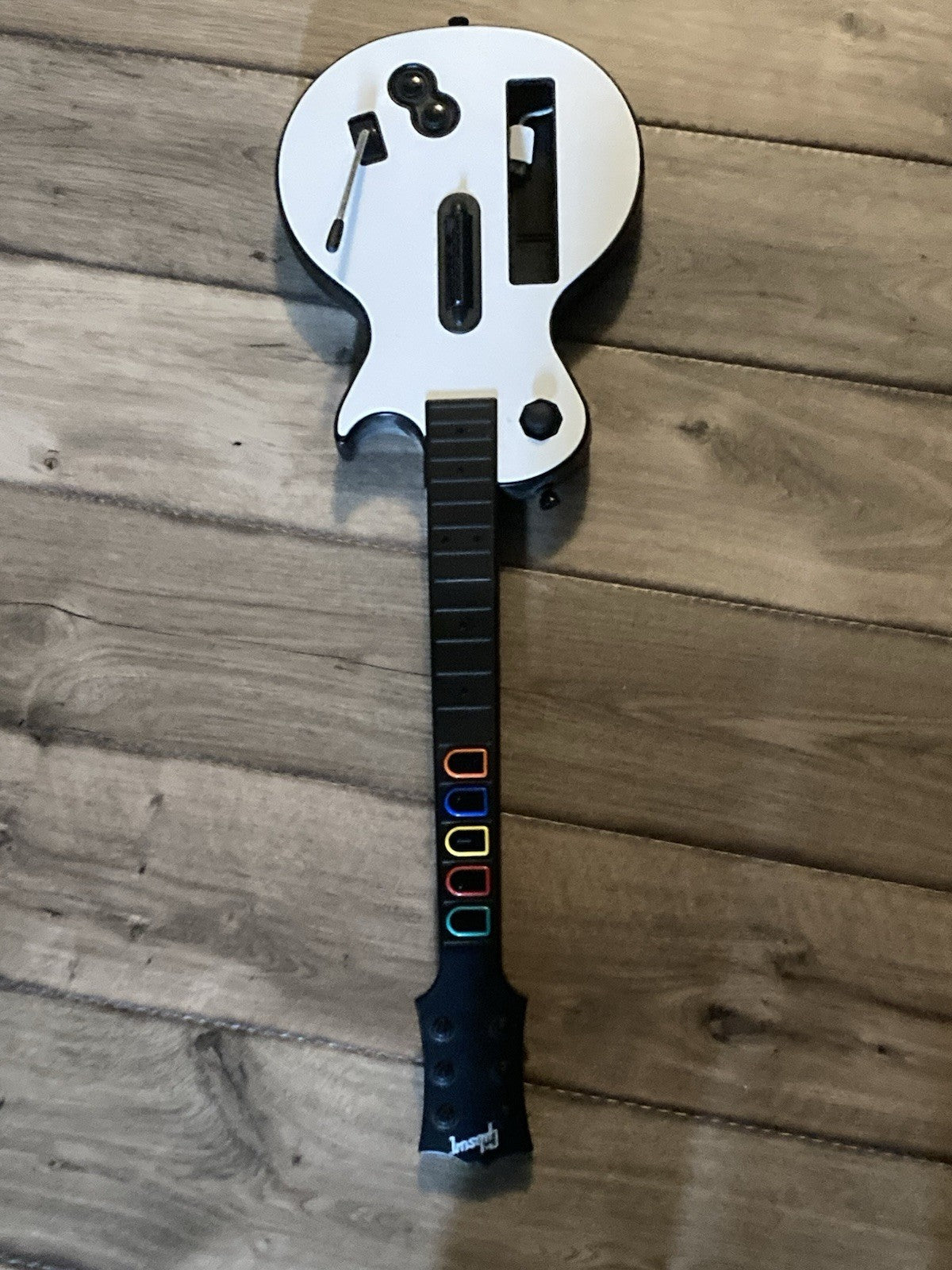 Nintendo Wii Guitar Hero Gibson Les Paul Guitar