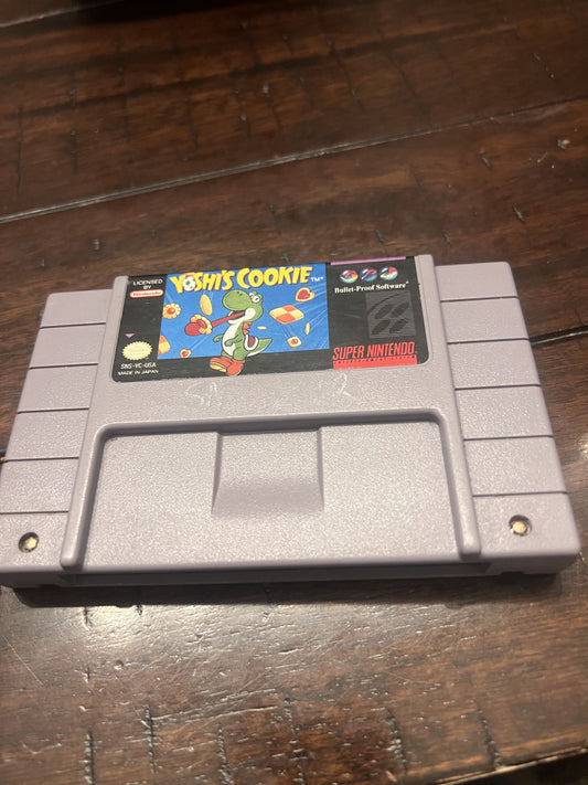 Yoshi's Cookie (Super Nintendo SNES, 1993) CART ONLY