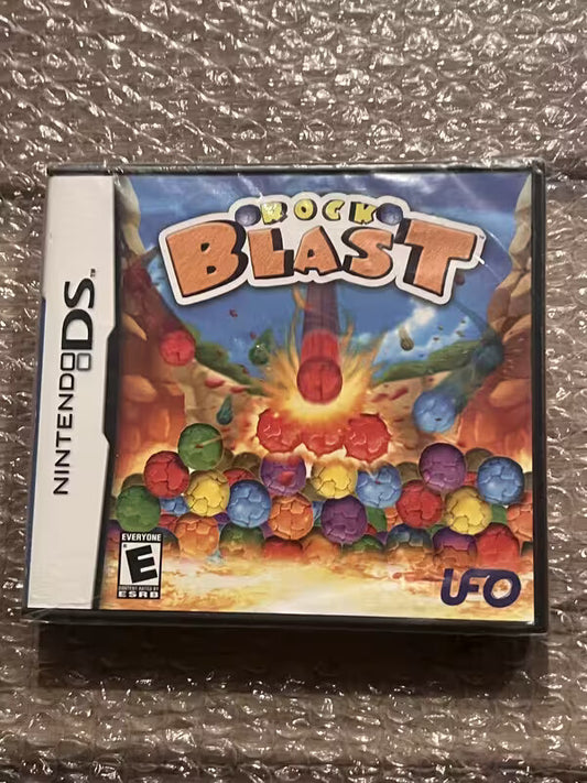 Rock Blast (Nintendo DS, 2008) BRAND NEW SEALED