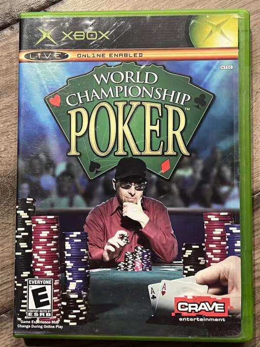 World Championship Poker (Microsoft Xbox, 2004) NEW NO SEAL WITH STICKER