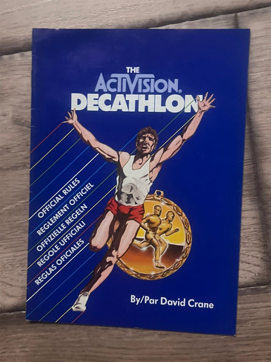 The Activision Decathlon (Atari 2600, 1983) MANUAL ONLY