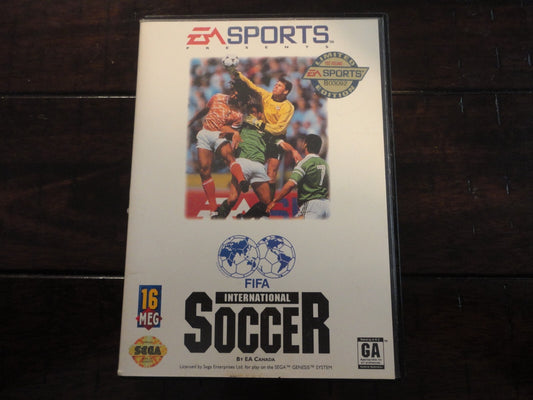 FIFA International Soccer (Sega Genesis, 1993) NO MANUAL