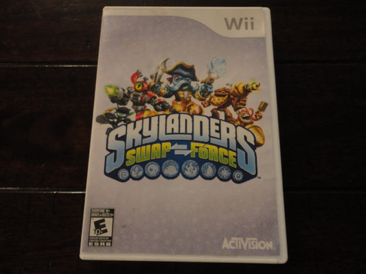 Skylanders Swap Force (Nintendo Wii, 2013) NO MANUAL