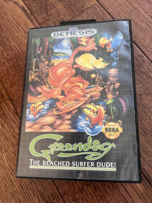 Greendog Beached Surfer Dude (Sega Genesis, 1992) NO MANUAL