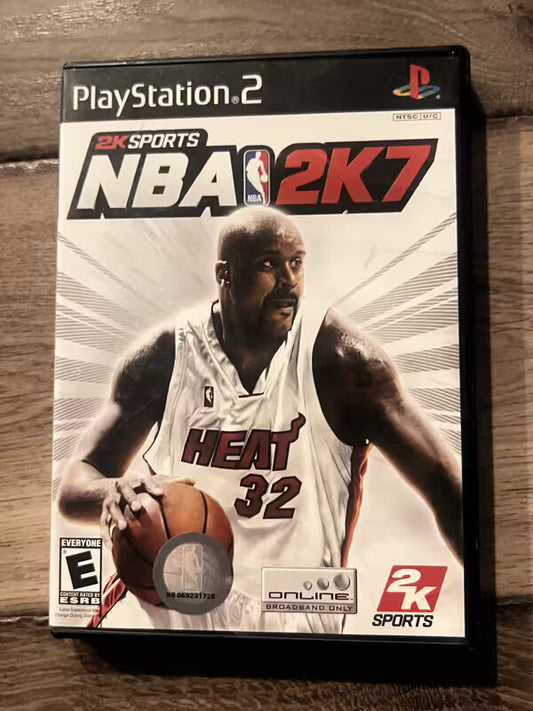 NBA 2K7 (Sony Playstation 2, 2006) NO MANUAL