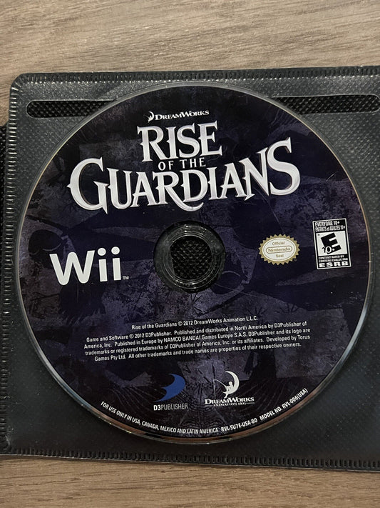 Rise of the Guardians (Nintendo Wii, 2012) DISC ONLY