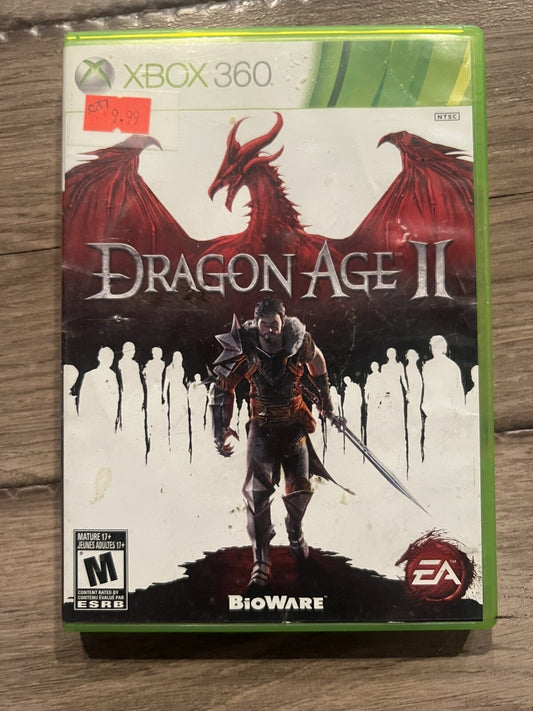 Dragon Age II (Microsoft Xbox 360, 2011) NO MANUAL