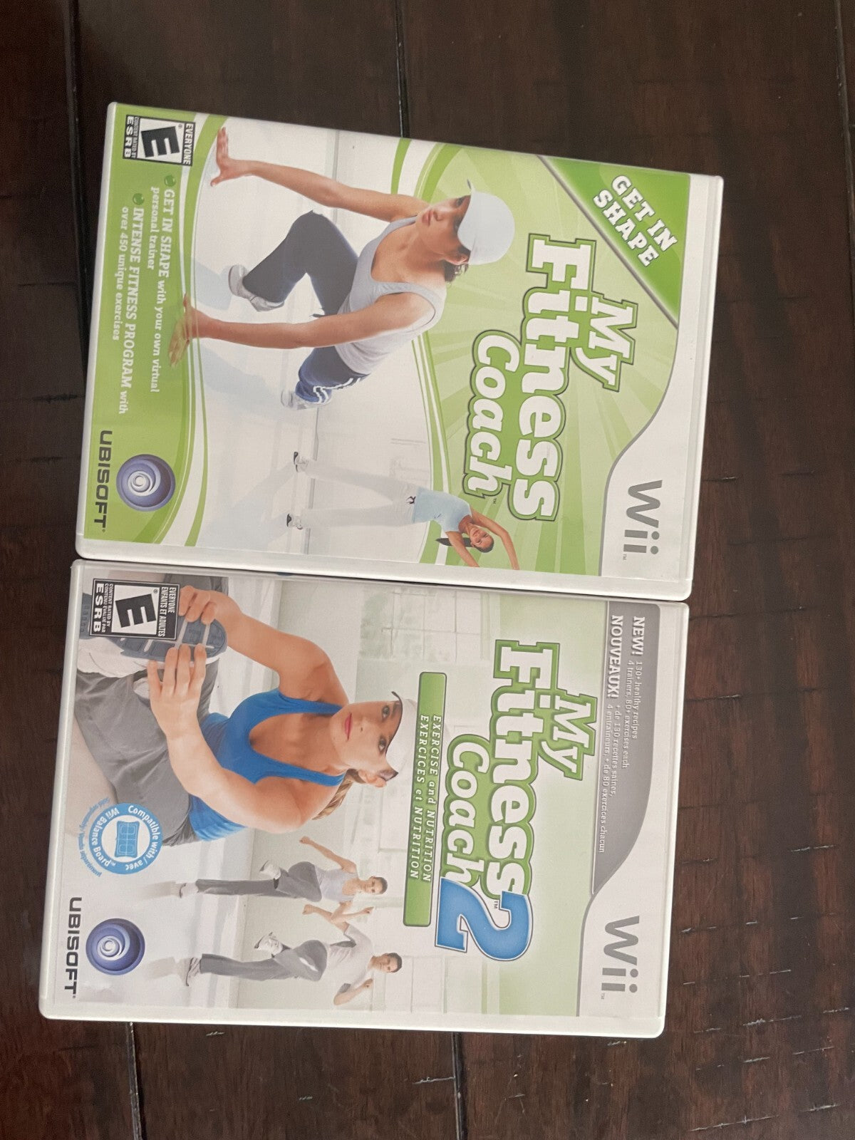 My Fitness Coach  1&2 (Nintendo Wii, 2008, 2010) Tested and Working