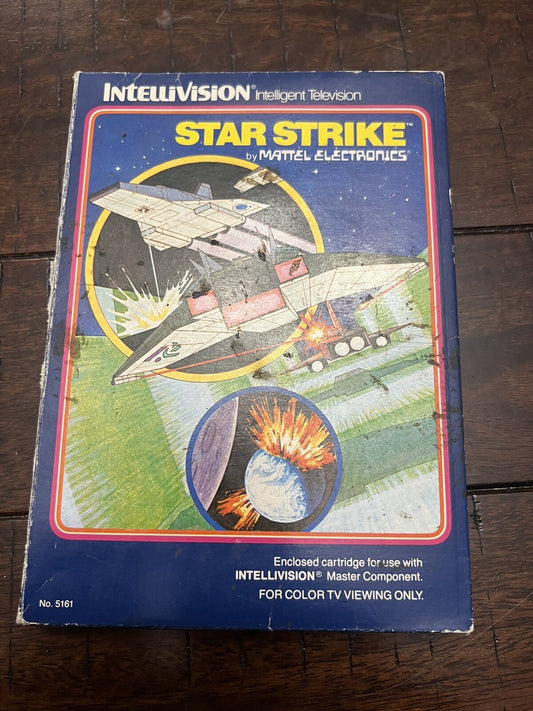 Star Strike (Intellivision, 1981) CIB