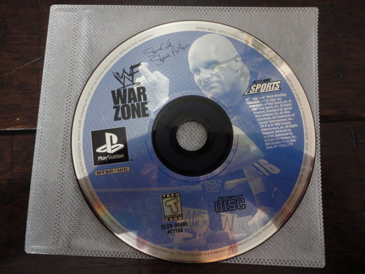 WWF War Zone (Sony PlayStation 1, 1998) DISC ONLY