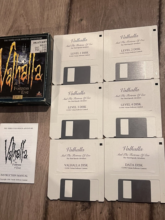 Valhalla & The Fortress of Eve: Vulcan Software (Commodore Amiga)