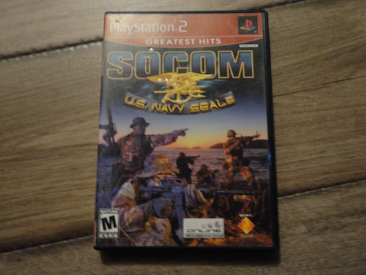 SOCOM: U.S. Navy SEALs Greatest Hits (Sony PlayStation 2, 2003) CIB