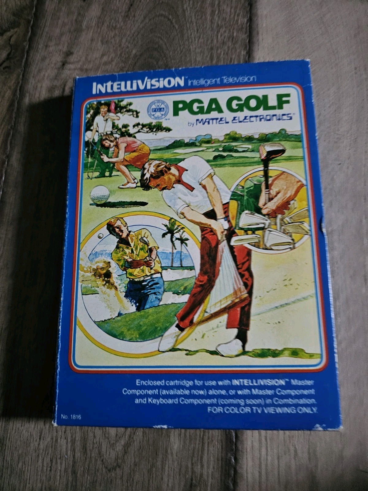 PGA Golf (Intellivision, 1980) CIB