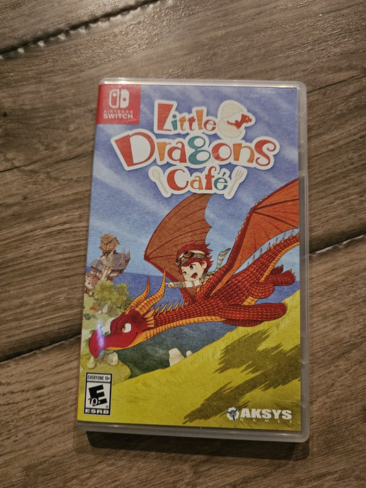 Little Dragons Cafe (Nintendo Switch, 2018) CIB COMPLETE