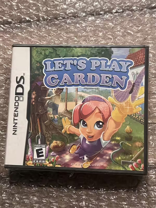 Let's Play Garden (Nintendo DS, 2010) BRAND NEW SEALED