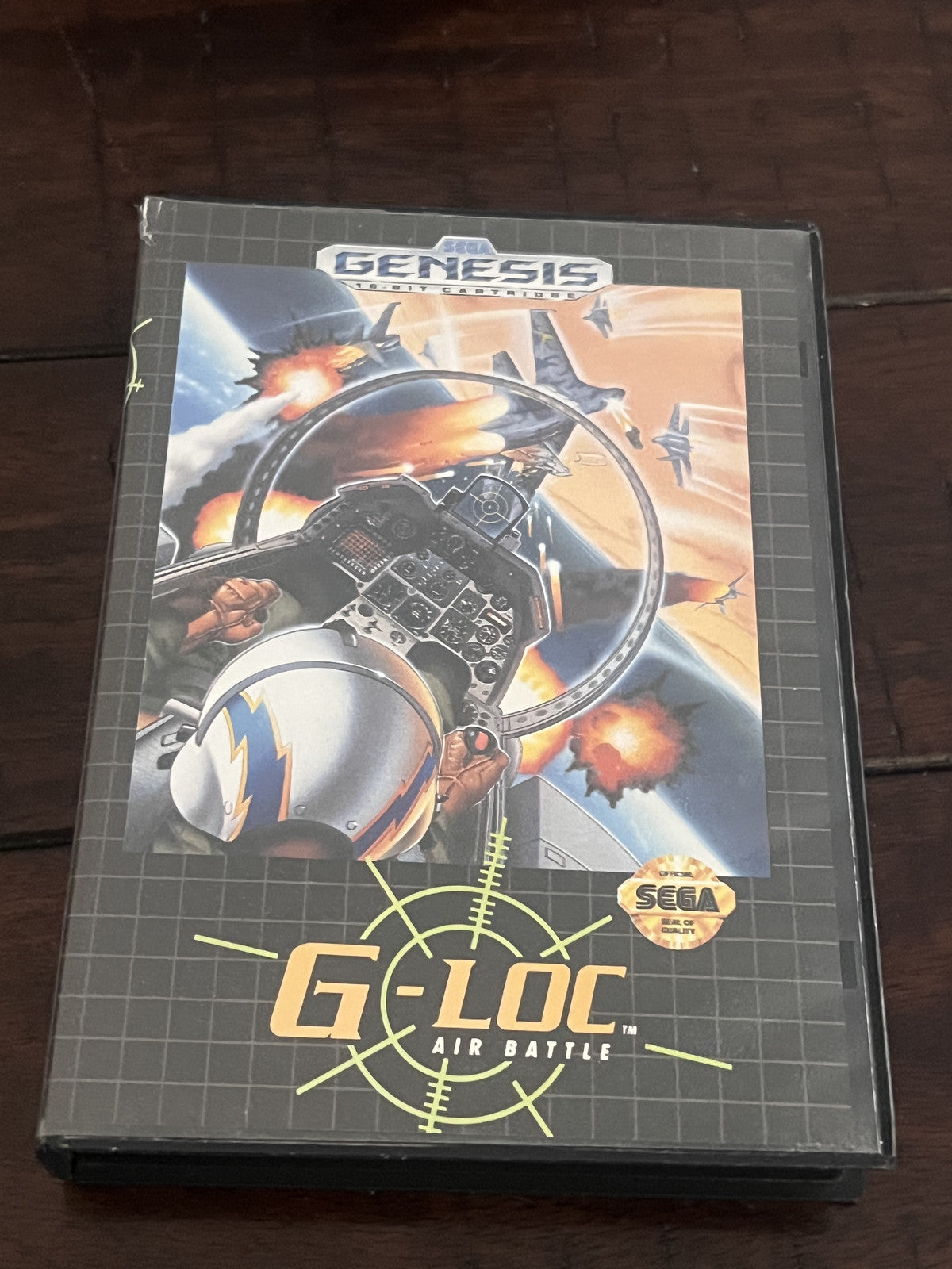 G-LOC Air Battle (Sega Genesis, 1993) CIB COMPLETE IN BOX