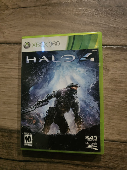 Halo 4 (Microsoft Xbox 360, 2012) CIB COMPLETE
