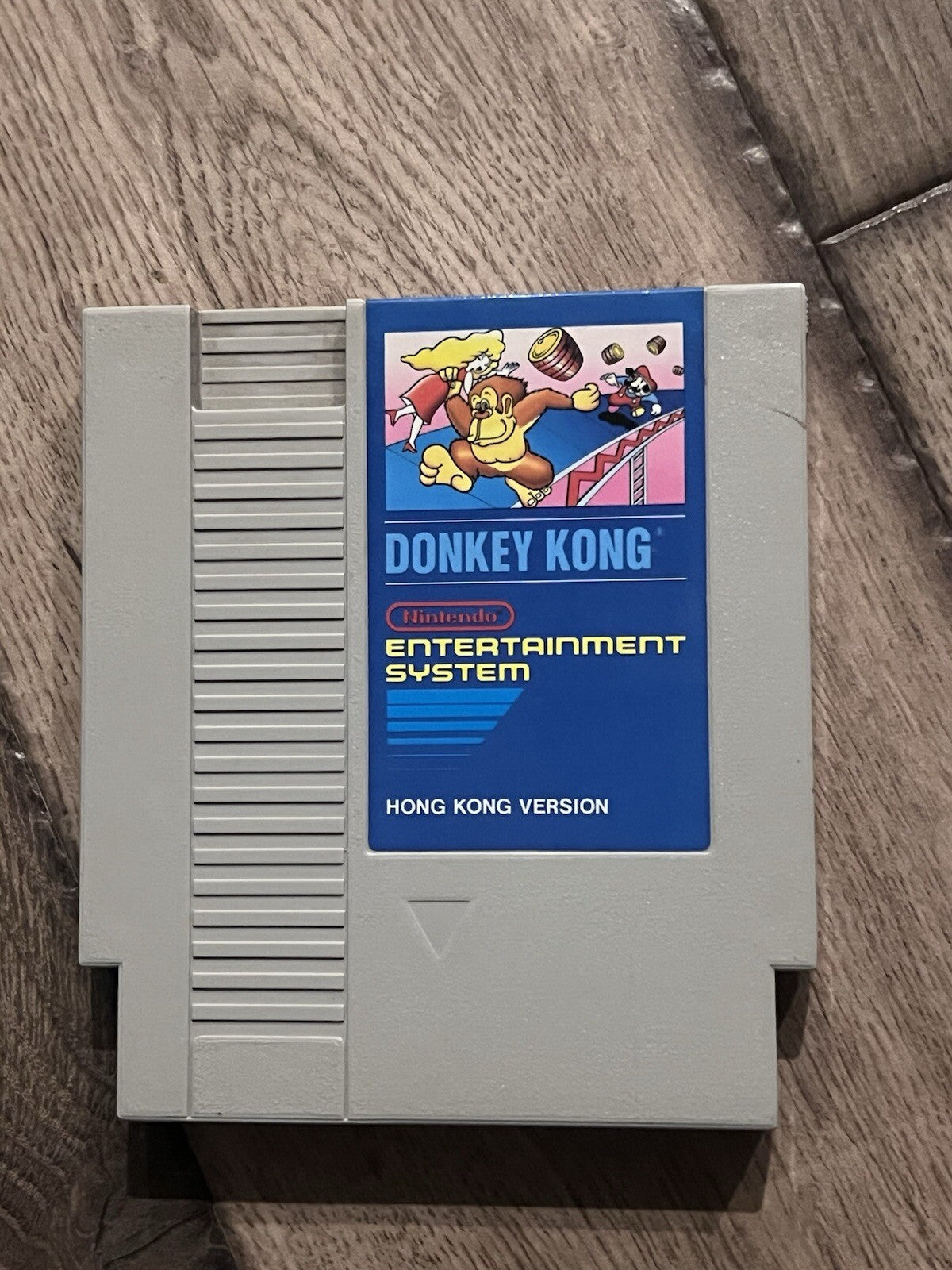 Donkey Kong (Nintendo NES) Hong Kong Version HKG White Rare CART ONLY