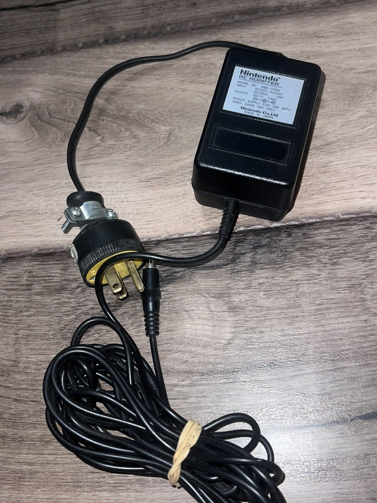 Genuine Original Nintendo NES Power Supply AC Adapter OEM NES-002M