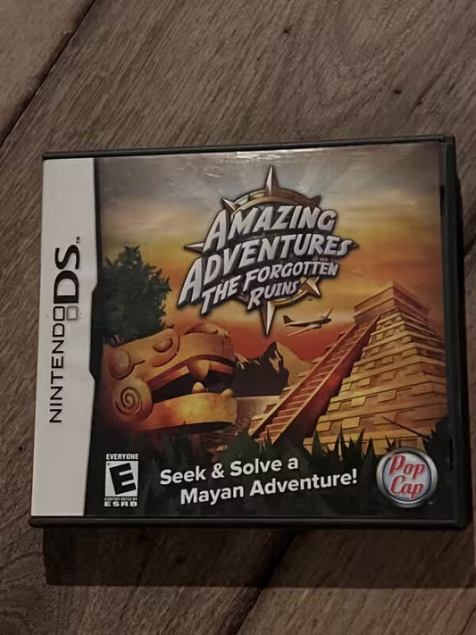Amazing Adventures The Forgotten Ruins (Nintendo DS, 2008) CIB